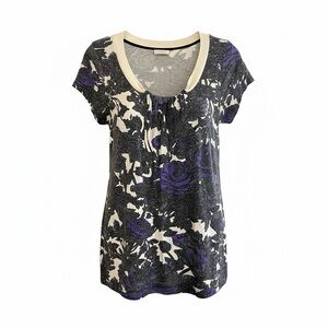 Dries Van Noten floral rayon t shirt top